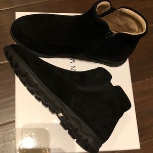 Neiman Marcus black booties